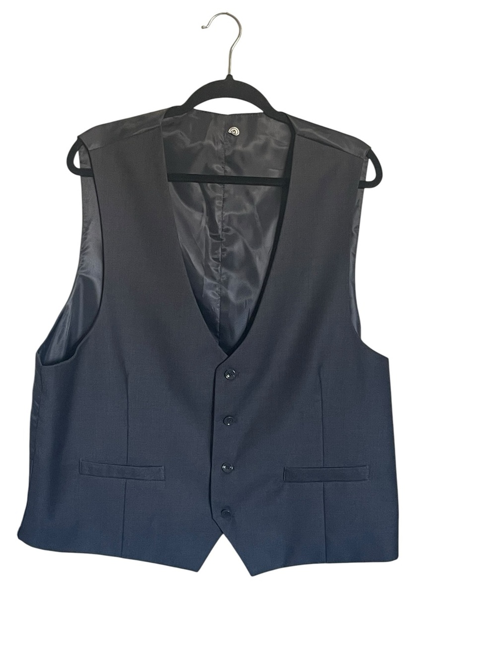 Men's navy blue Classic Tailored Waistcoat Vest
